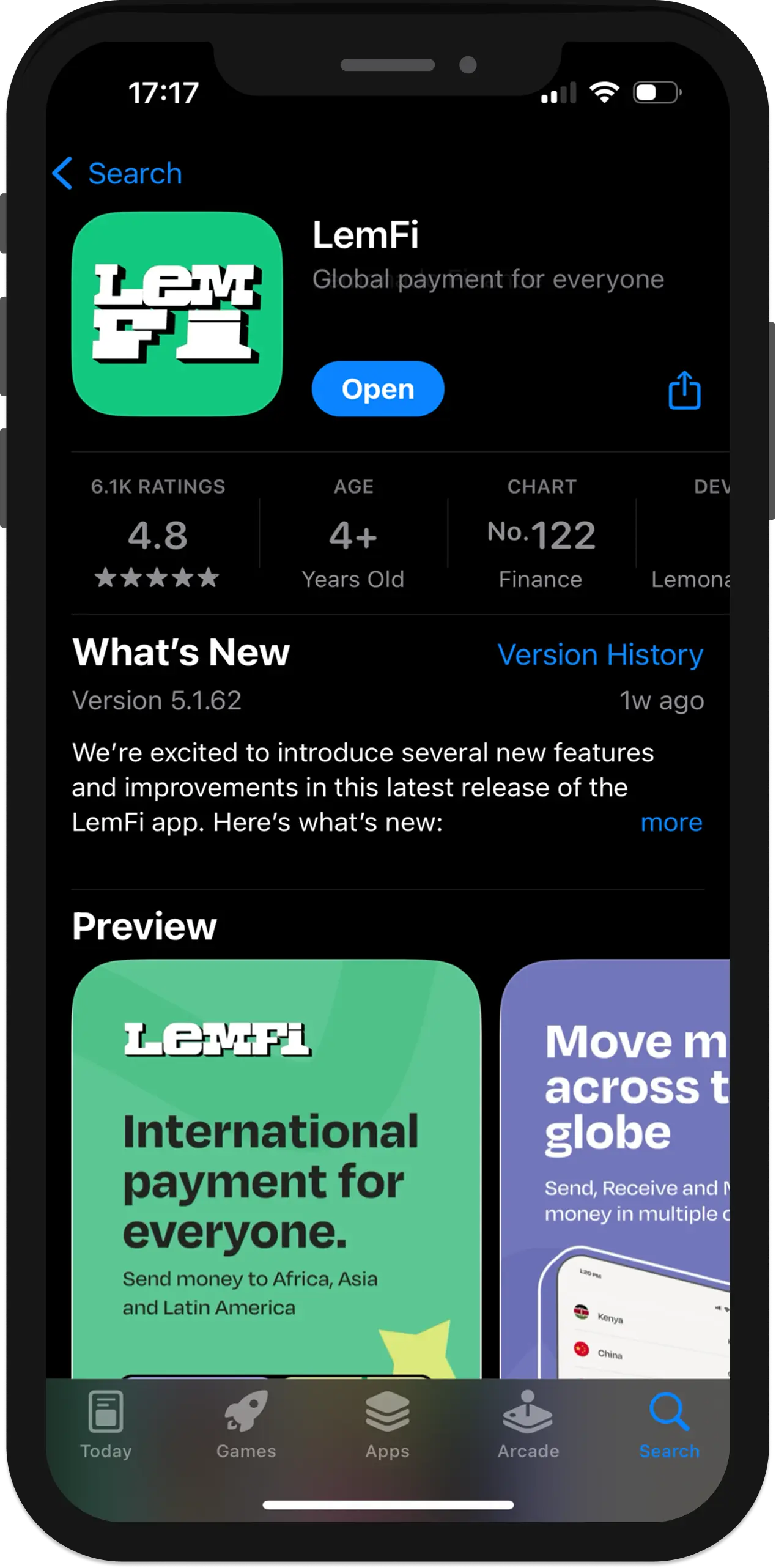 LemFi app in App Store